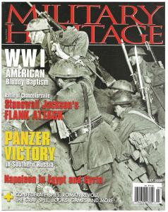 Military Heritage July 2014, featuring "Tacfarinas" by L.H.Dyck