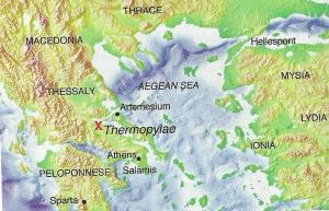 Ancient Greece at the time of the battle of Thermopylae, Military Heritage Magazine Oct. 2003